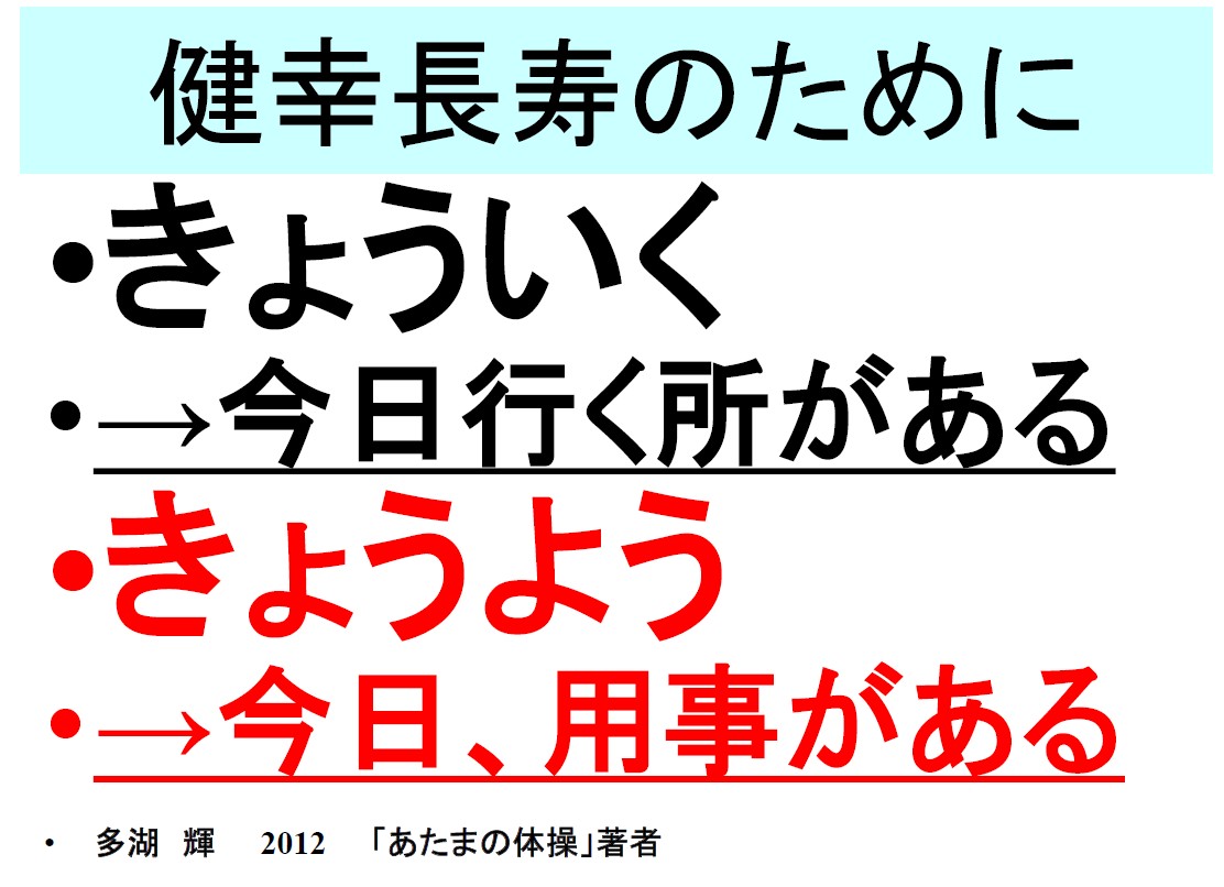 きょういくときょうようについてのスライド