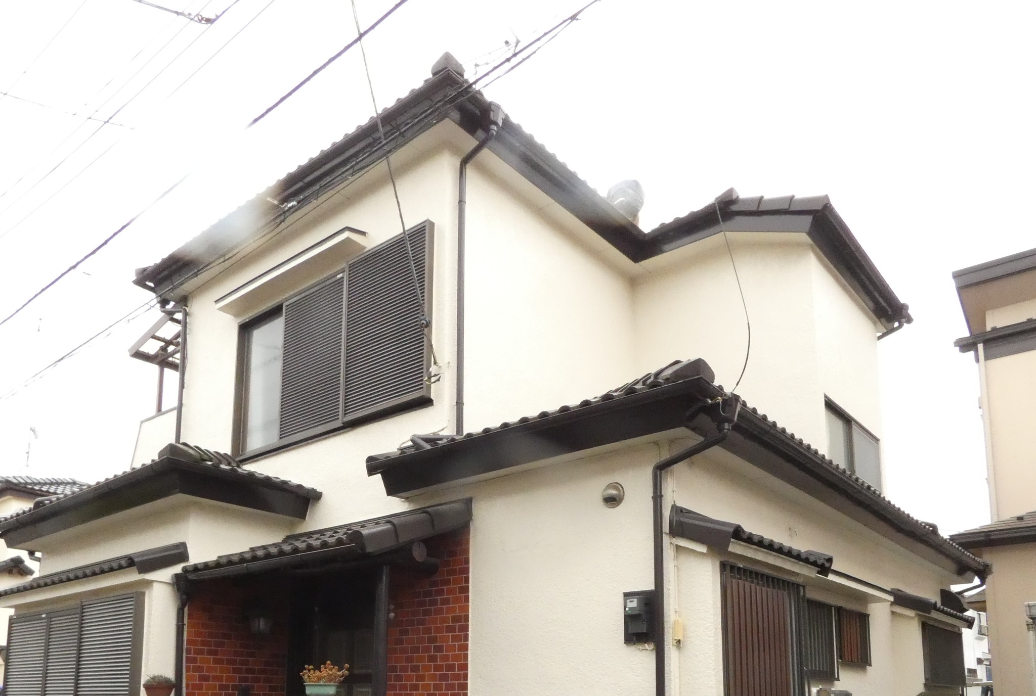 セメント瓦の時のお住まい