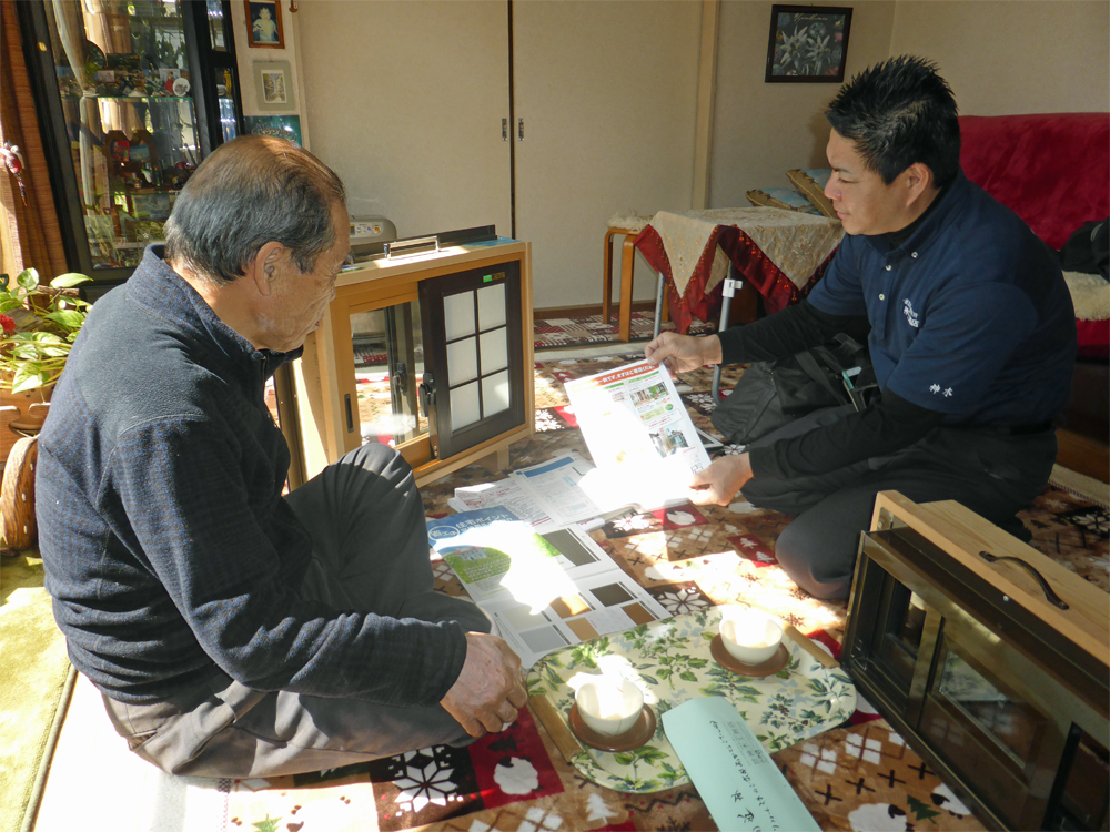 ショール―ム同行・プラン作成