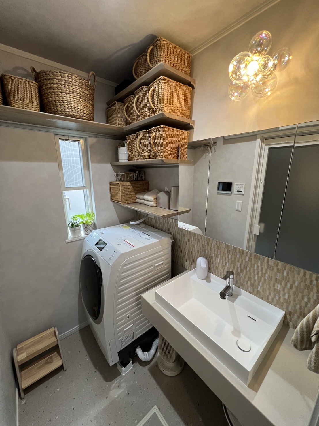 一日がワクワクしながら始まる洗面所リフォームお世話になりました！